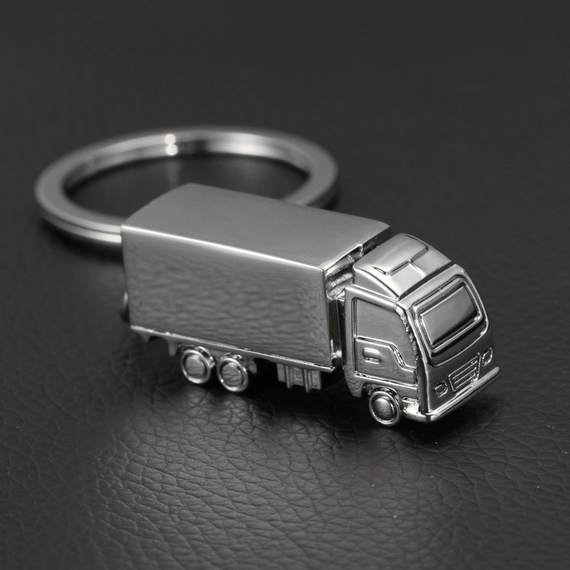 Porte-clés Camion Poids Lourd Personnalisé Gravé – Cadeau Chauffeur Routier, Transporteur 4 Porte-clés Camion Poids Lourd gravé