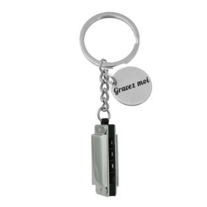 Porte-clés Harmonica gravé