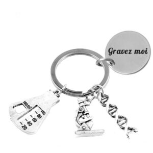 Porte-clés Scientifique gravé